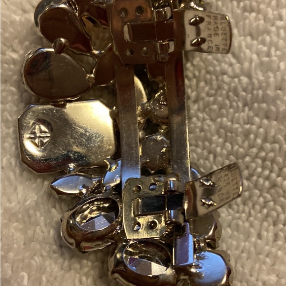 Stunning Bluette Rhinestone shoe clips - Picture 4 of 5